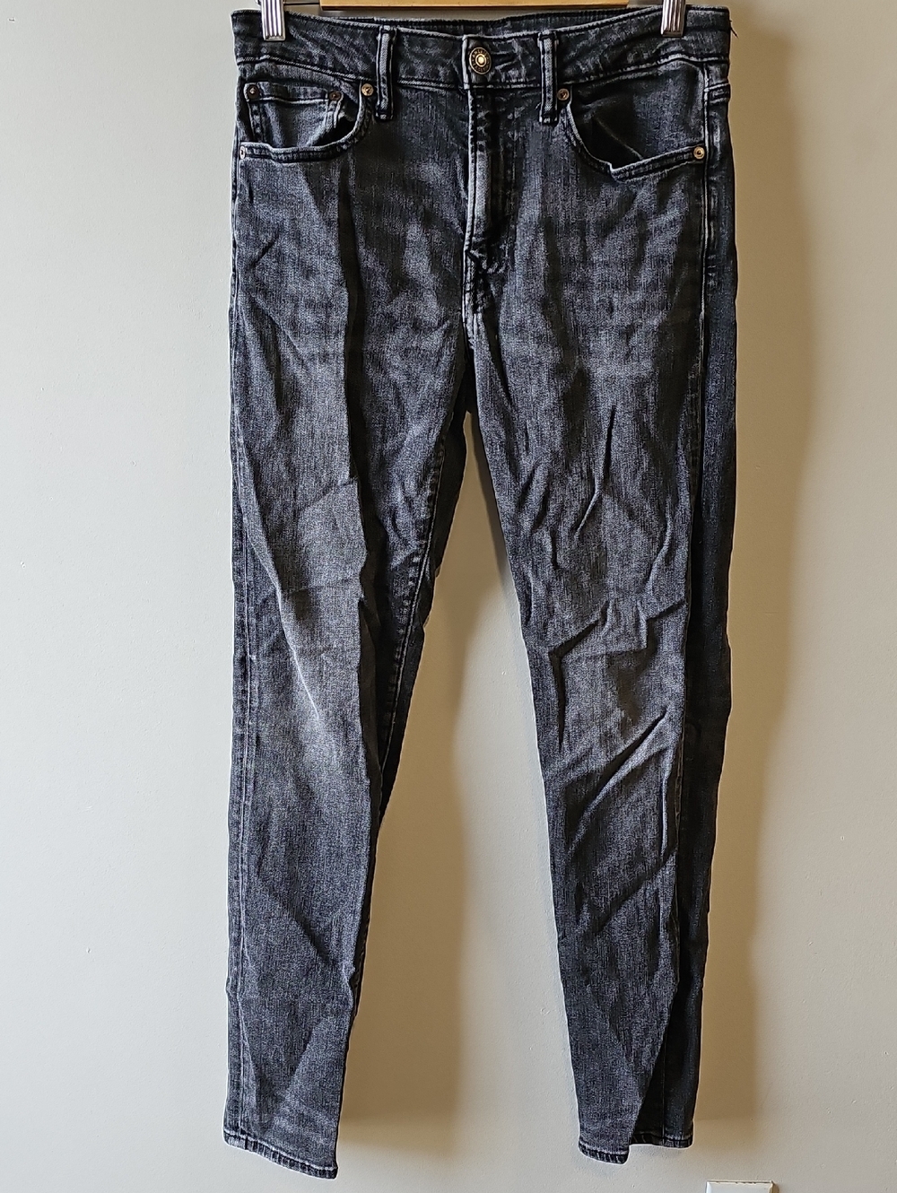 American Eagle Outfitters Airflex Black 30x34 Skinny Jeans